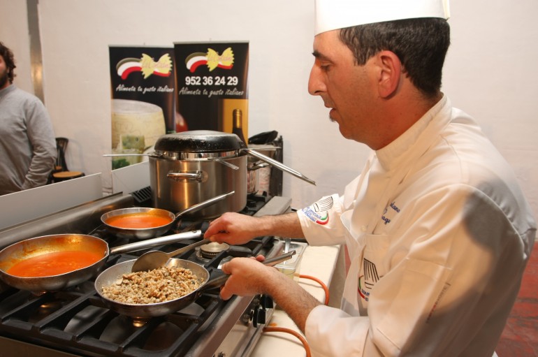 Os presento a Gaetano Raguní, nuestro chef!