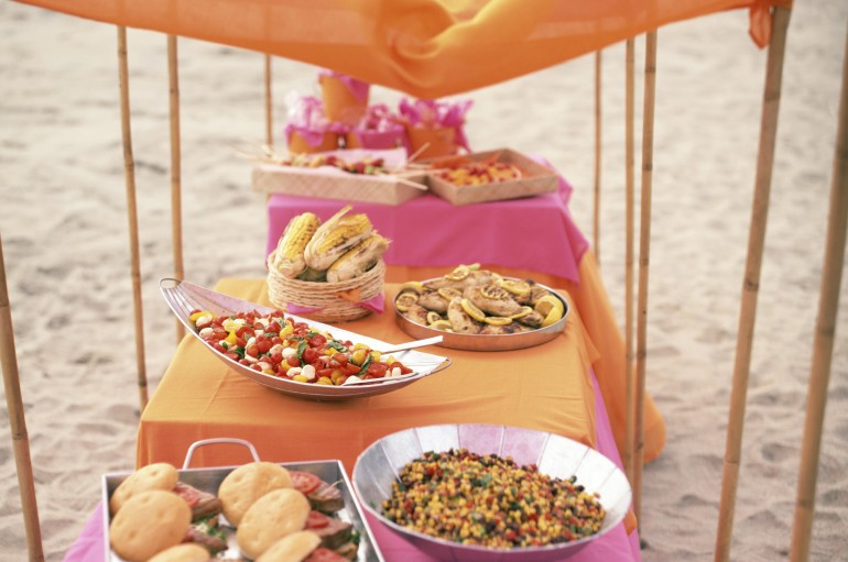 Tres recetas para comer en la playa